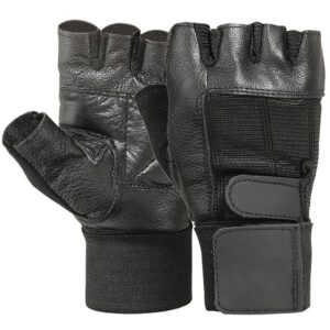 Fitness Unisex Half-Finger Leather Gloves